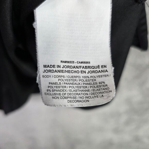 Womens Nike Black Running Tank Top Dri-Fit Sleeveless Athletic Polyester Size 3X - Picture 3 of 8